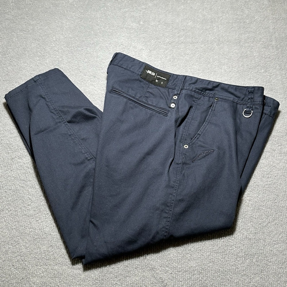 Publish Brand Pants Mens 38x24 Index Bottoms Flat Front‎ Khaki Classic